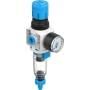 Festo Filter Regulator, QS-6, 0.5 to 7 bar Pressure Range, MS2-LFR-QS6-D6-C-P-M-AR-MPA-B